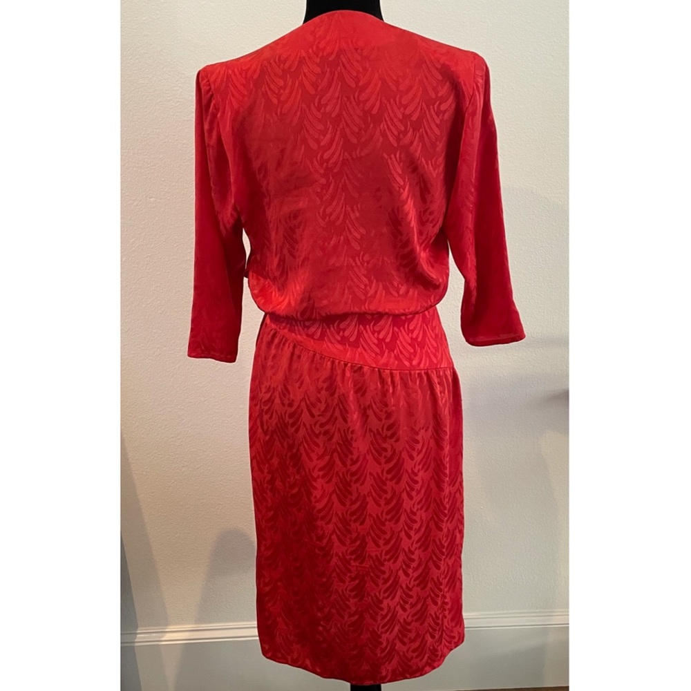 Billy Jack For Her Vintage Red Dress - Picture 6 of 7